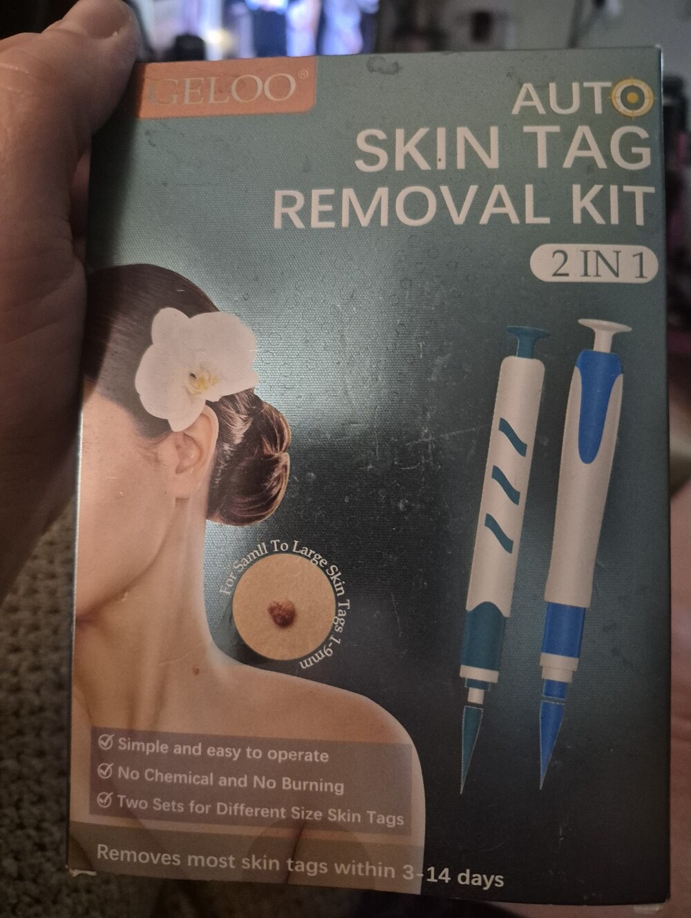 Geloo Auto Skin Tag Removal Kit